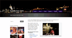 Desktop Screenshot of budapestrivercruise.com